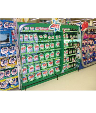 P&G – Ariel - Recubrimiento de góndola