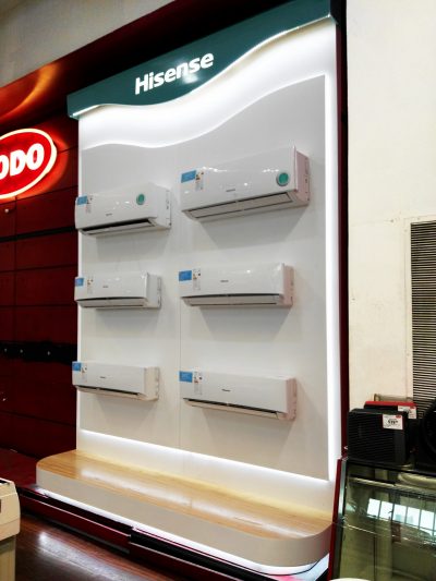 Hisense – exhibidor de pared A/C
